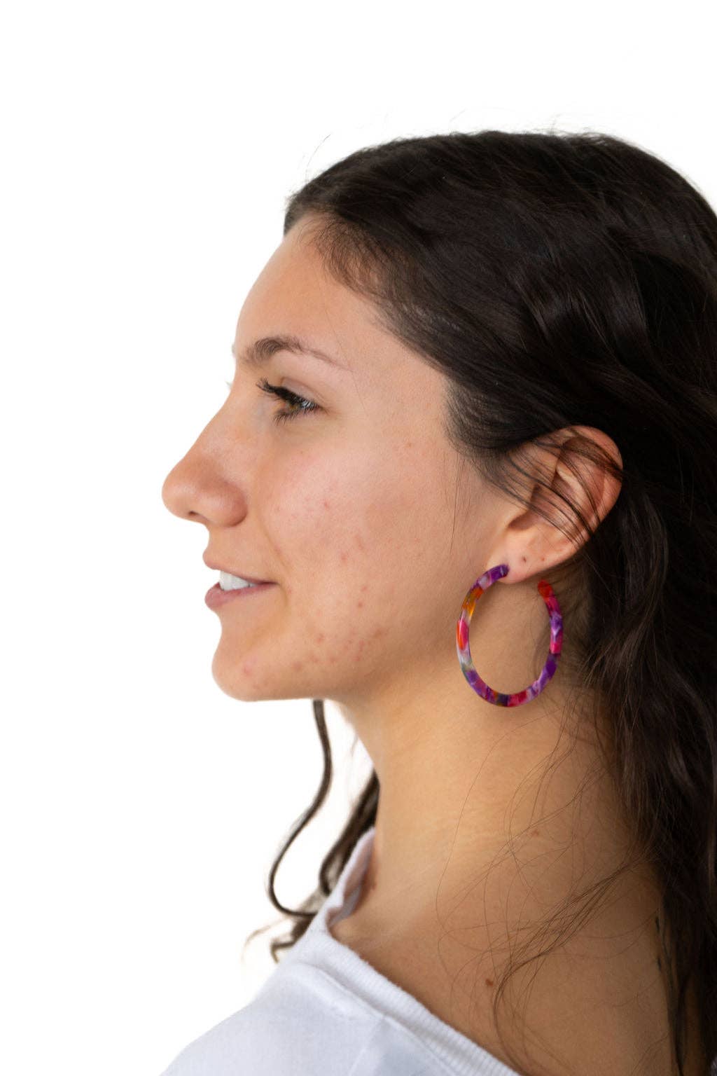 Cameron Hoops | Paradise Pink