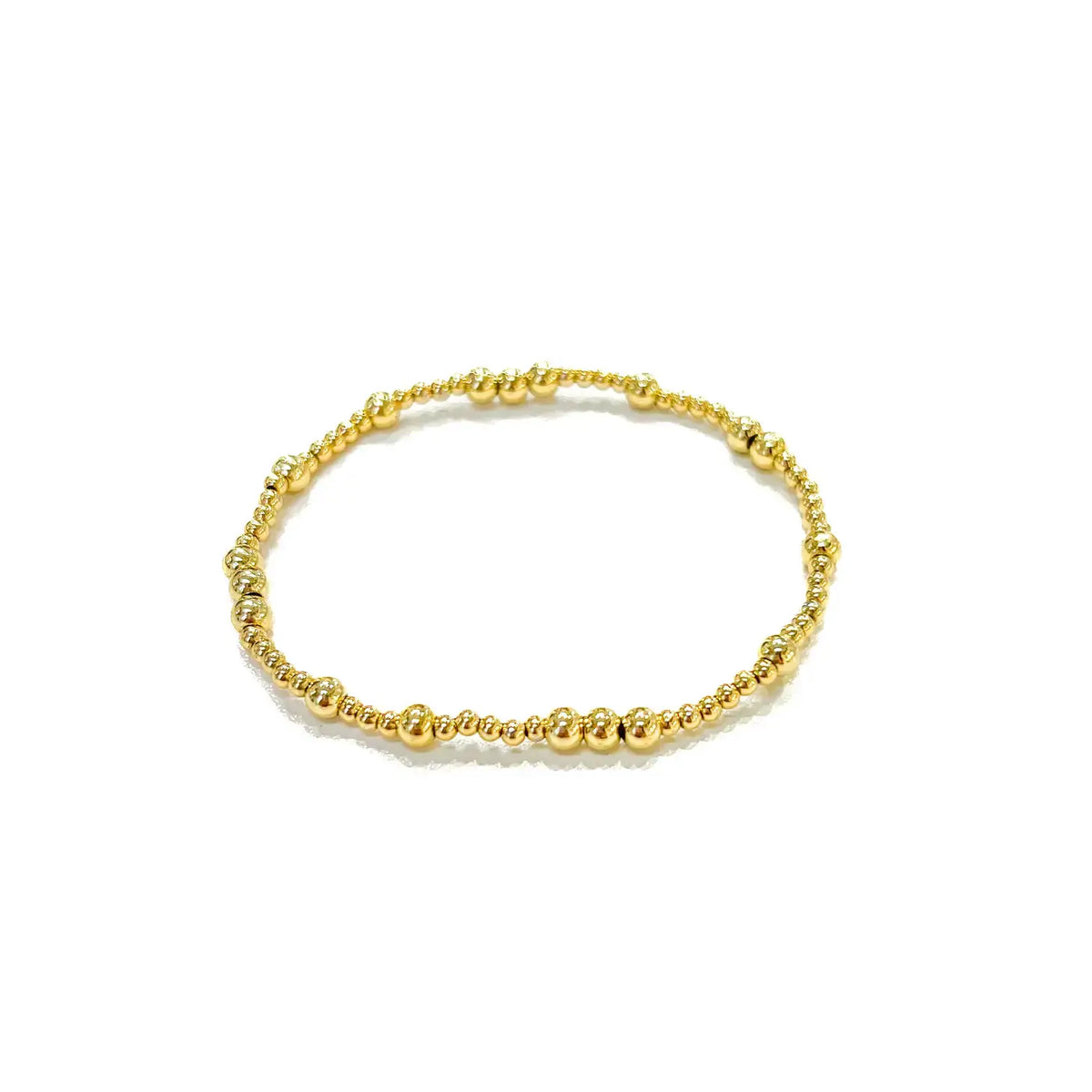 Gold Beaded Bracelets