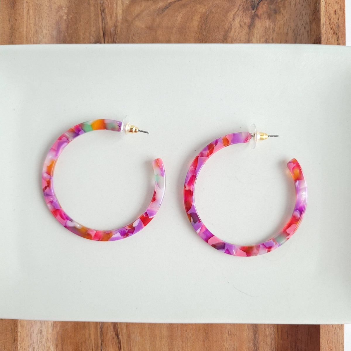 Cameron Hoops | Paradise Pink