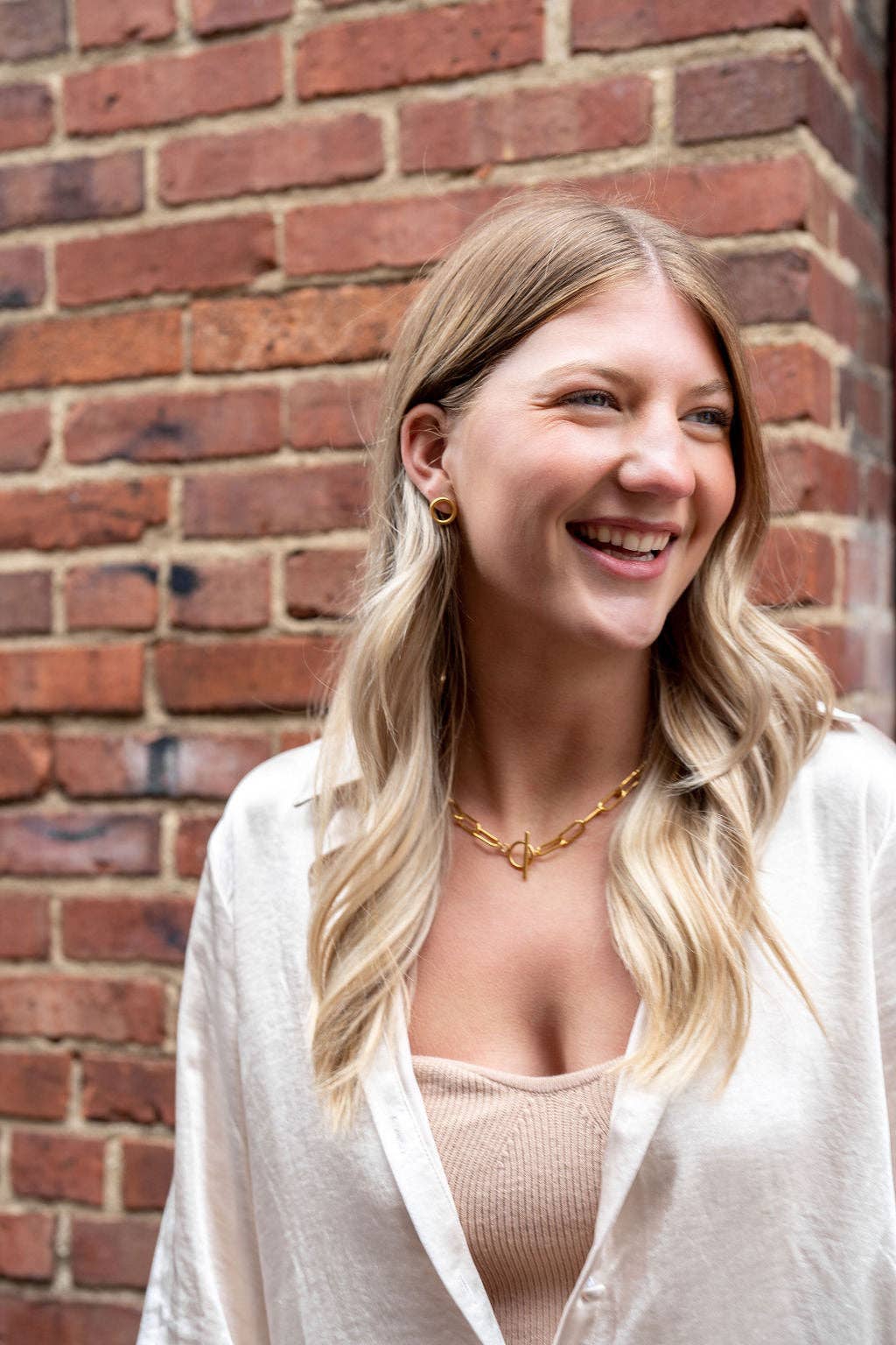 Luxe Chunky Paper Clip Chain Necklace | 18" Gold