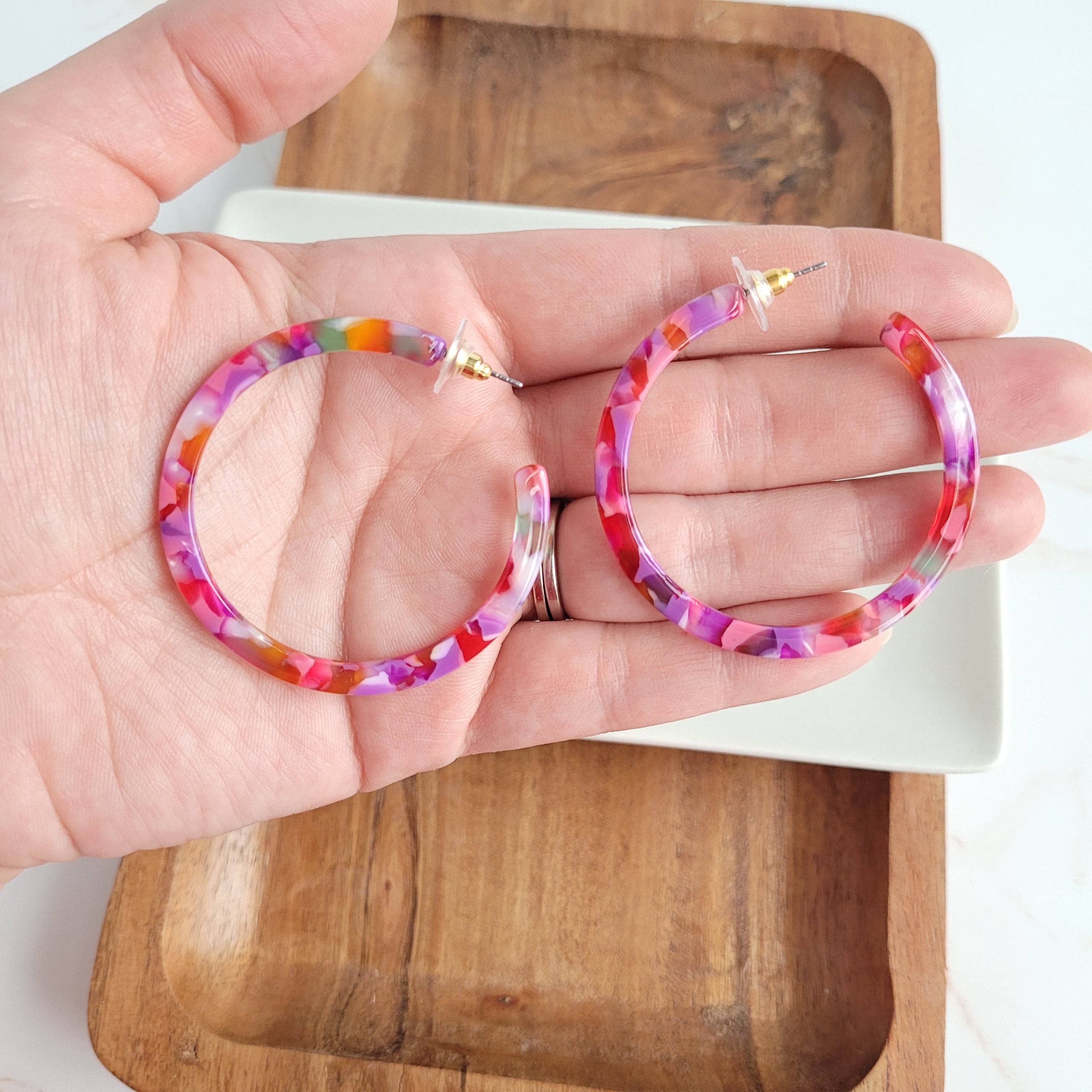 Cameron Hoops | Paradise Pink