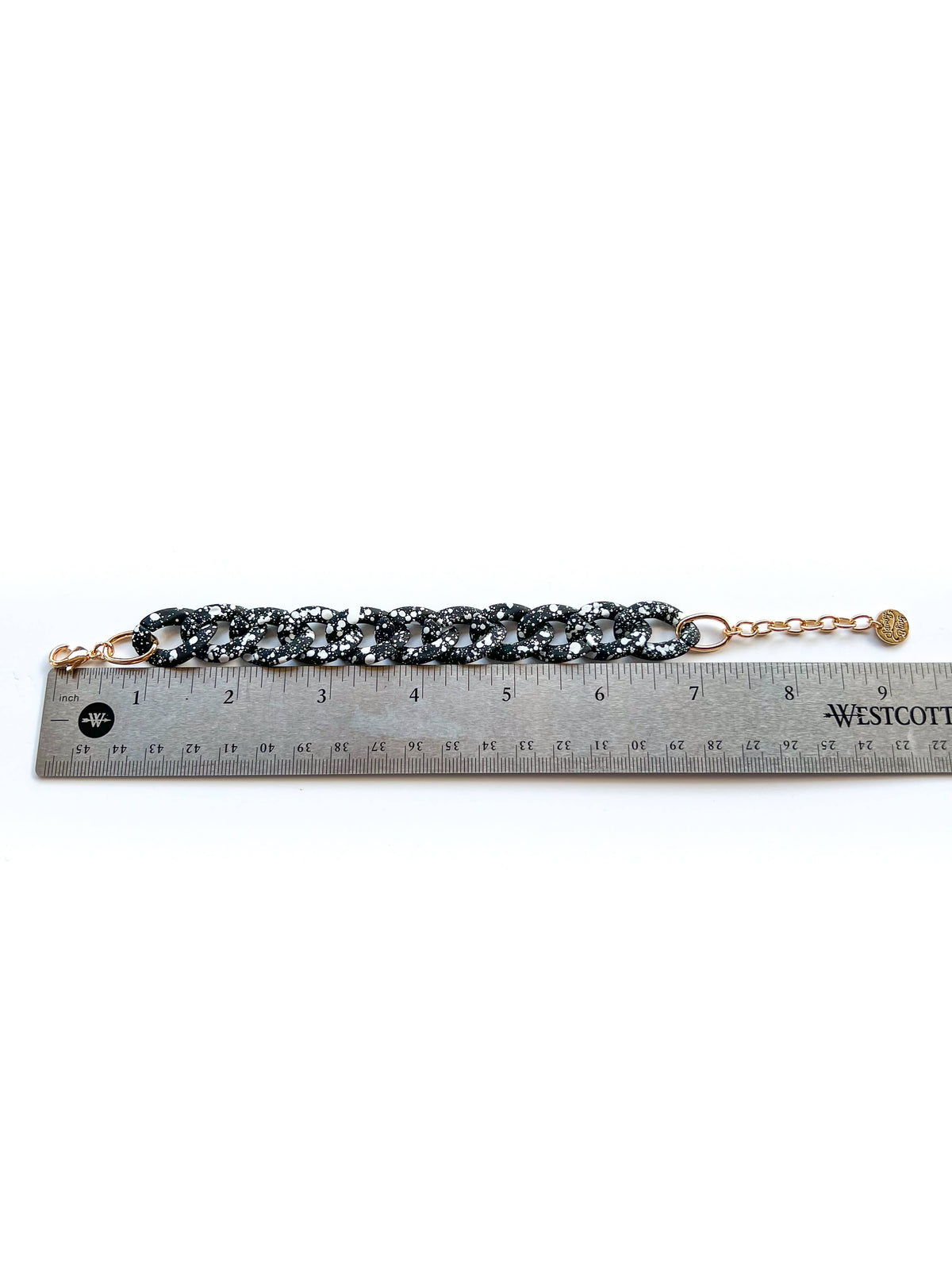 All Chunky Acrylic Chain Link Bracelet
