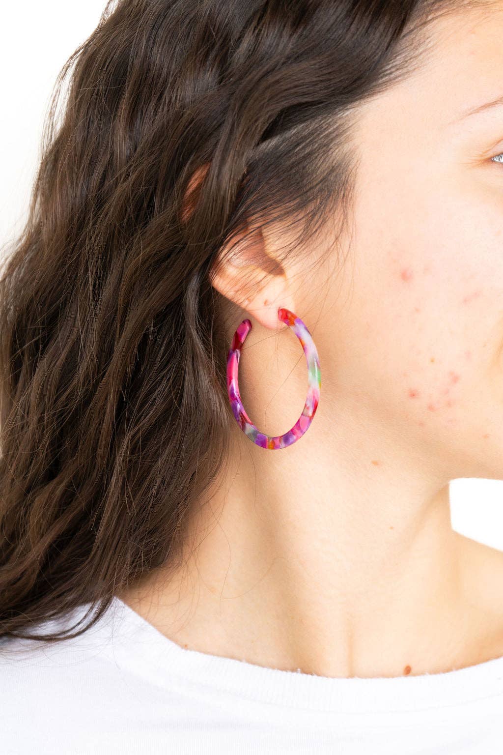 Cameron Hoops | Paradise Pink