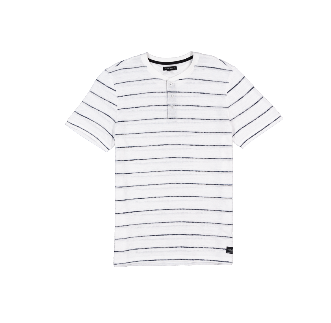 Boys Striped Short Sleeve Henley