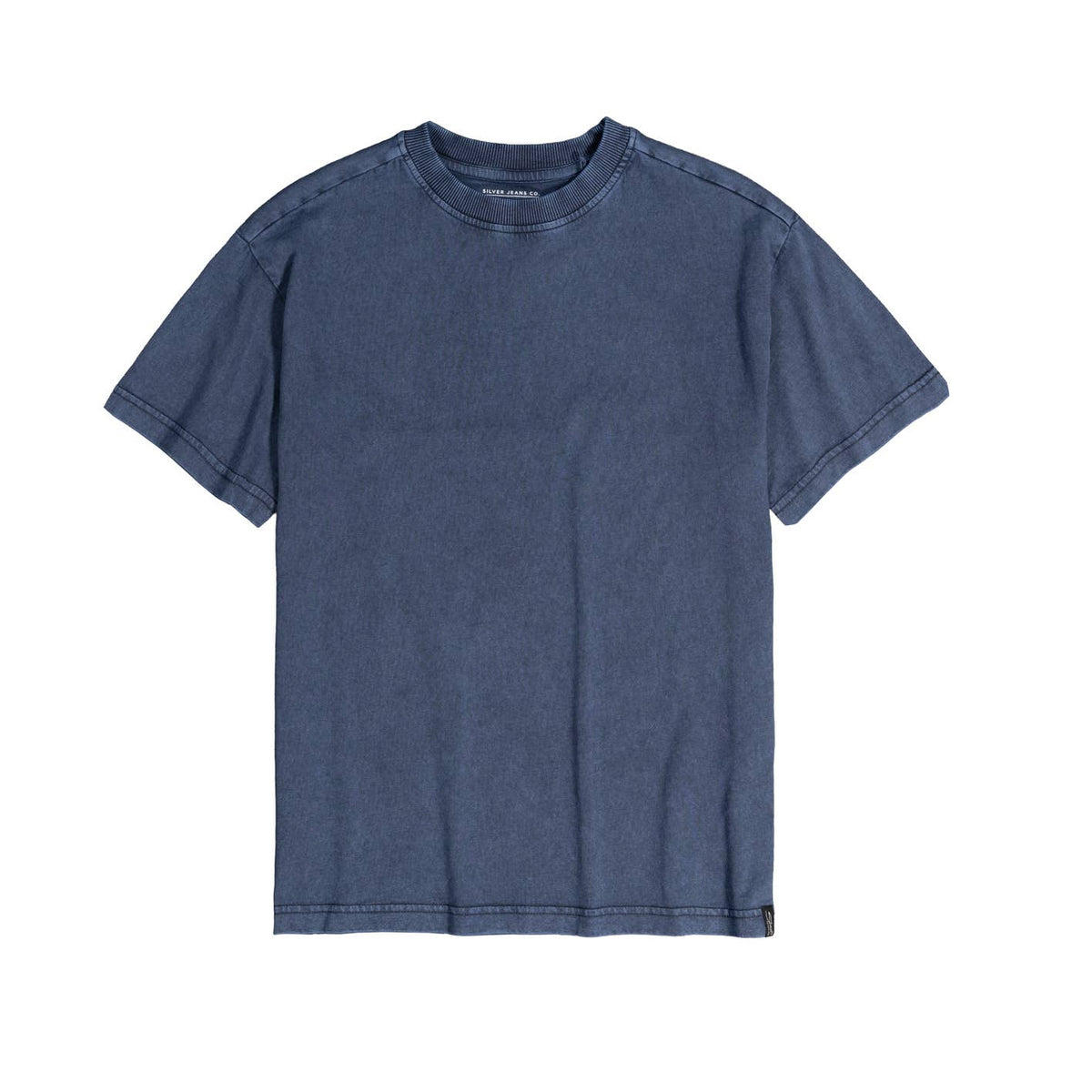 Boys Marble Wash Loose Fit Crew Neck Short Sleeve T-Shirt