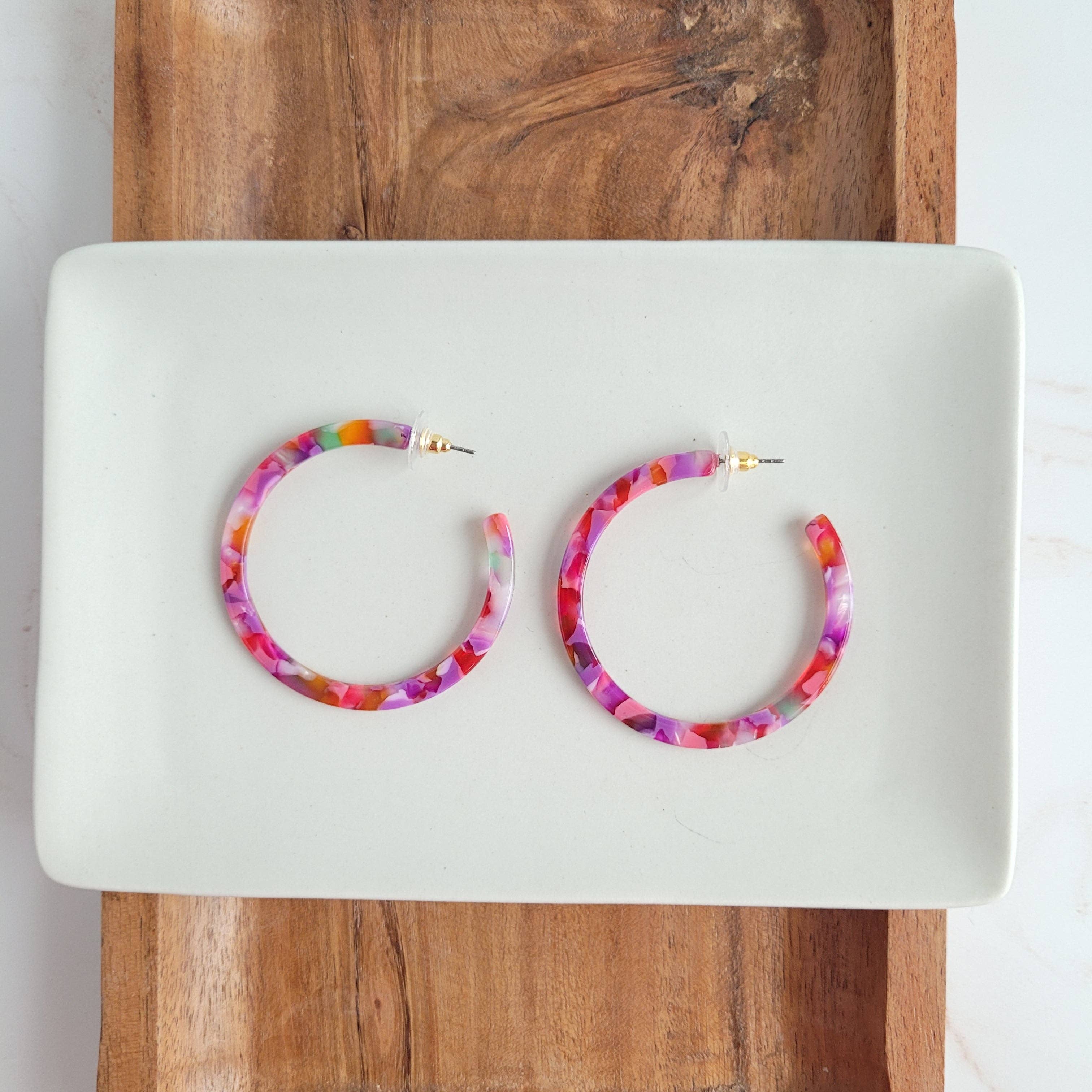 Cameron Hoops | Paradise Pink