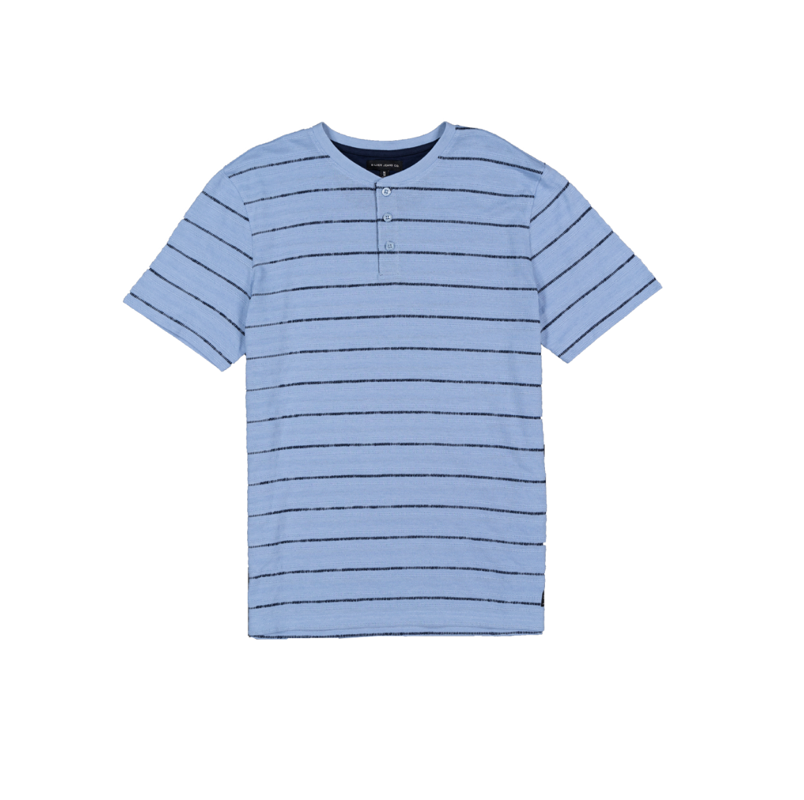 Boys Striped Short Sleeve Henley